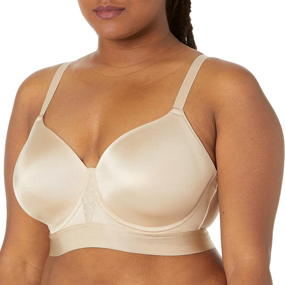 Bali One Smooth U Underwire Bra 38DDD- Nude Color